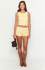 Tango Yellow Shorts Image