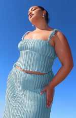 That Occasion Blue Cami Top Image