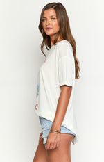 The Laundry Room First Rodeo White Oversized Tee Image