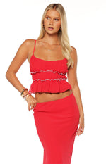 Wiatt Red Top Image