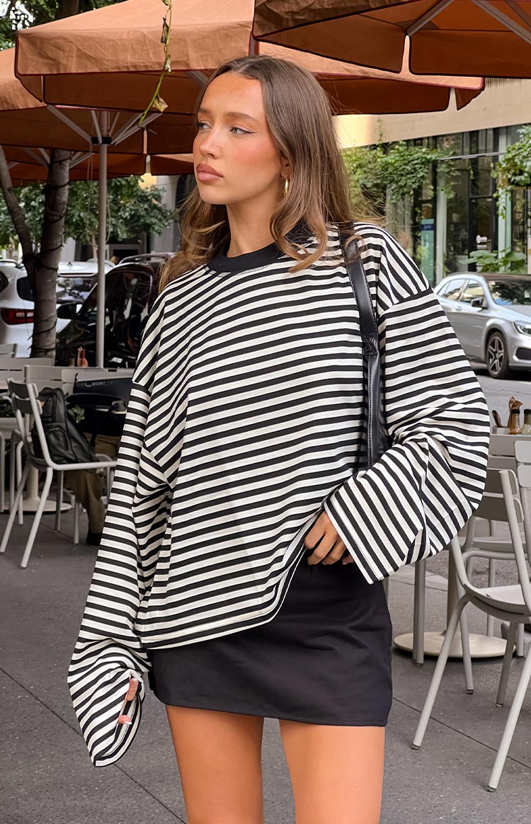 Zac Black Linen Blend Skort Image