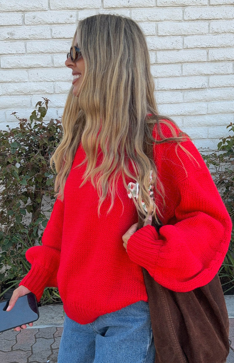 Chapman Red Sweater Image