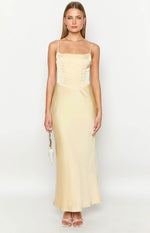 Heartbeat Yellow Maxi Dress Image