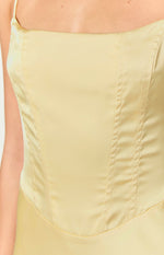 Heartbeat Yellow Maxi Dress Image