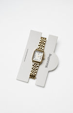 Horatia Gold Square Face Chain Watch (FREE over $180) Image