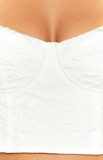 Sailor White Corset Top Image