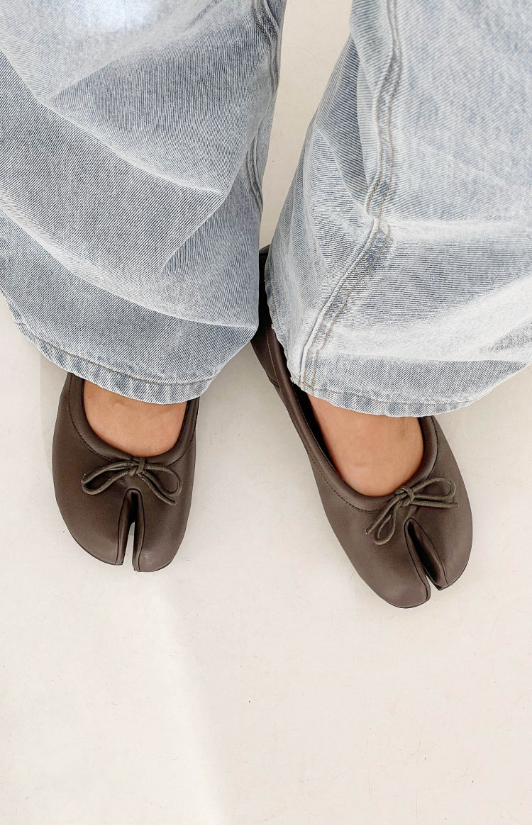 Therapy Hoshi Chocolate Ballet Flat