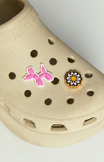 Yellow Sunflower And Pink  Poodle Croc Jibbitz Image