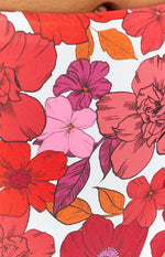 9.0 Swim Jamilla Pink Floral Bikini Bottoms Image