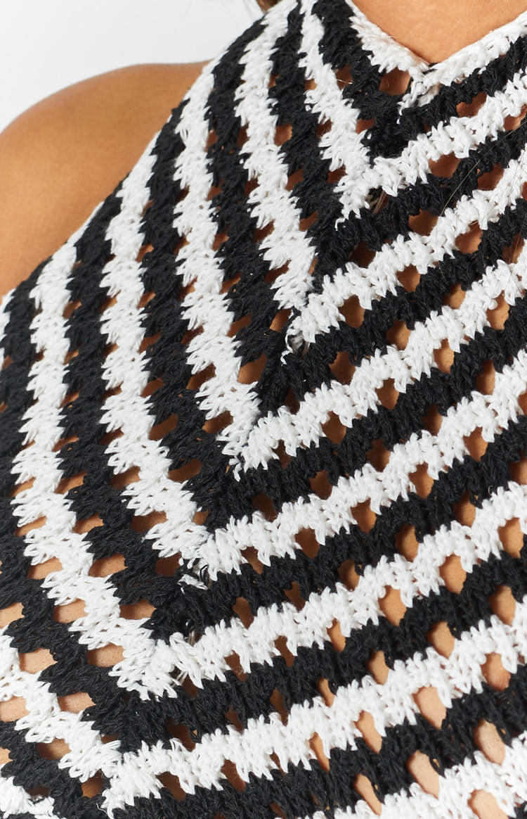 Adalia Checker Board Halter Top Image