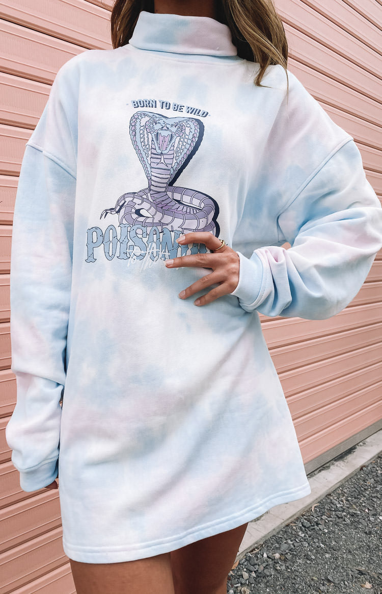 All or Nothing Dress Poison Cloud Image