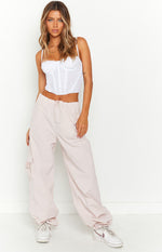 Bronx Pink Drawcord Cargos Image