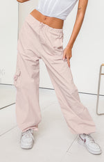 Bronx Pink Drawcord Cargos Image