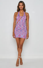 Congress Knit Dress Multi Image