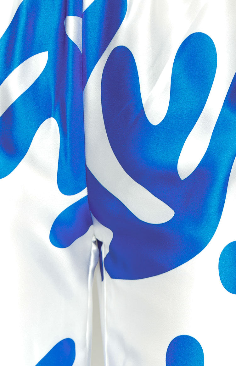 Dylan Blue Print Pants Image