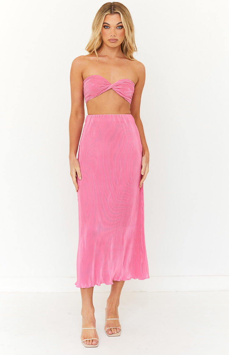 Elena Pink Crop Top Image