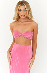 Elena Pink Crop Top Image