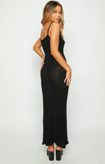 Ezra Black Maxi Dress Image