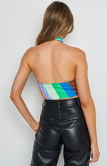 Flirtini Halter Crop Multi Image