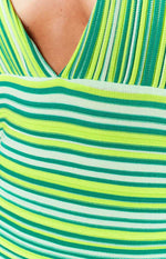 Galah Green Mini Dress Image