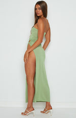 Girls' Night Out Green Midi Dress Image