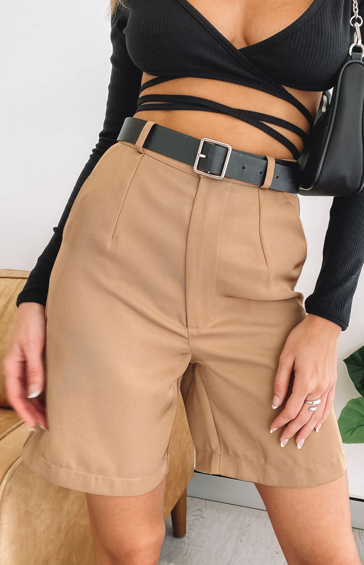 High School Short Tan Image