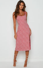 Jessie Midi Dress Red Image