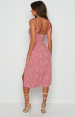 Jessie Midi Dress Red Image