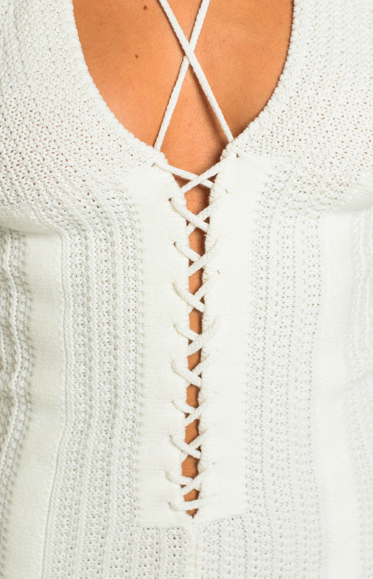 Jeston White Mini Dress Image