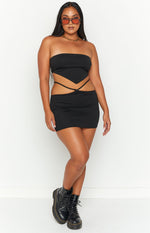 Jhai Black Bandana Top Image