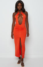 Lifelong Red Midi Dress Image