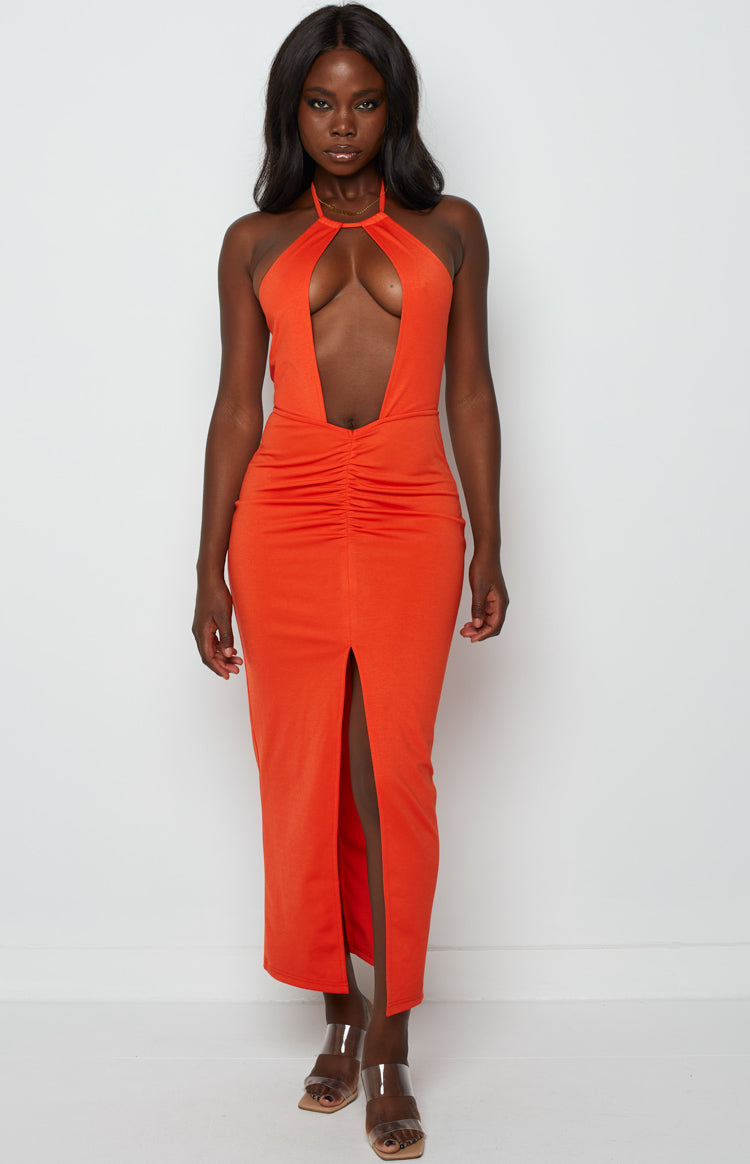 Lifelong Red Midi Dress Image