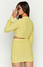 Lizzy Lemon Waffle Top Image