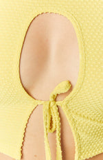 Lizzy Lemon Waffle Top Image