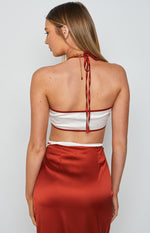 Lou Crop Top White Image