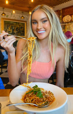 Mariah Orange Crop Top Image