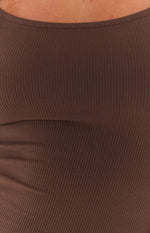 Melrose Brown Maxi Dress Image