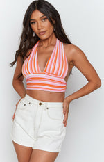 Beach Knit Halter Multi Image