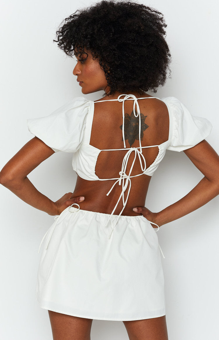 Penelope Mini Dress White Image