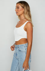 Picasso White Corset Top Image