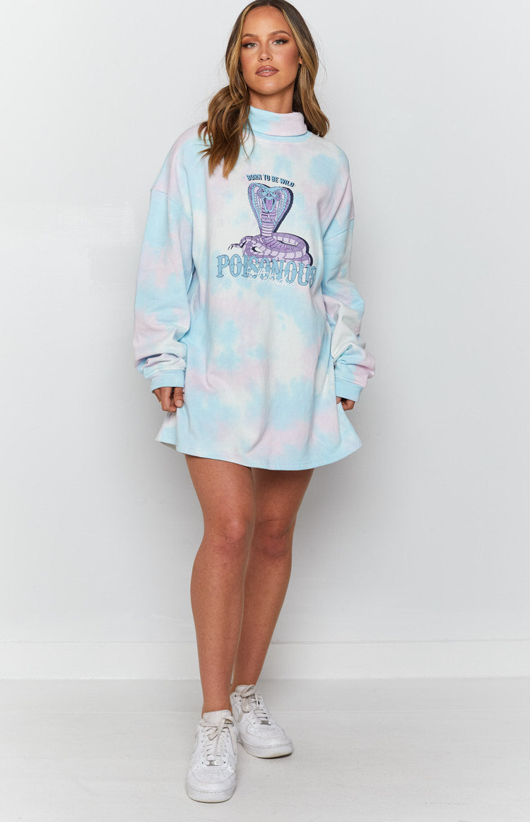 All or Nothing Dress Poison Cloud Image