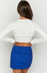 Revival Blue Mini Skirt Image