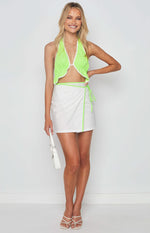 Rita Green Halter Top Image