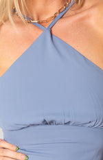Sammy Halter Dress Blue Image