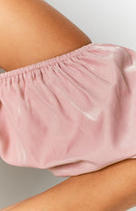 Selbie Puff Sleeve Top Pink Image