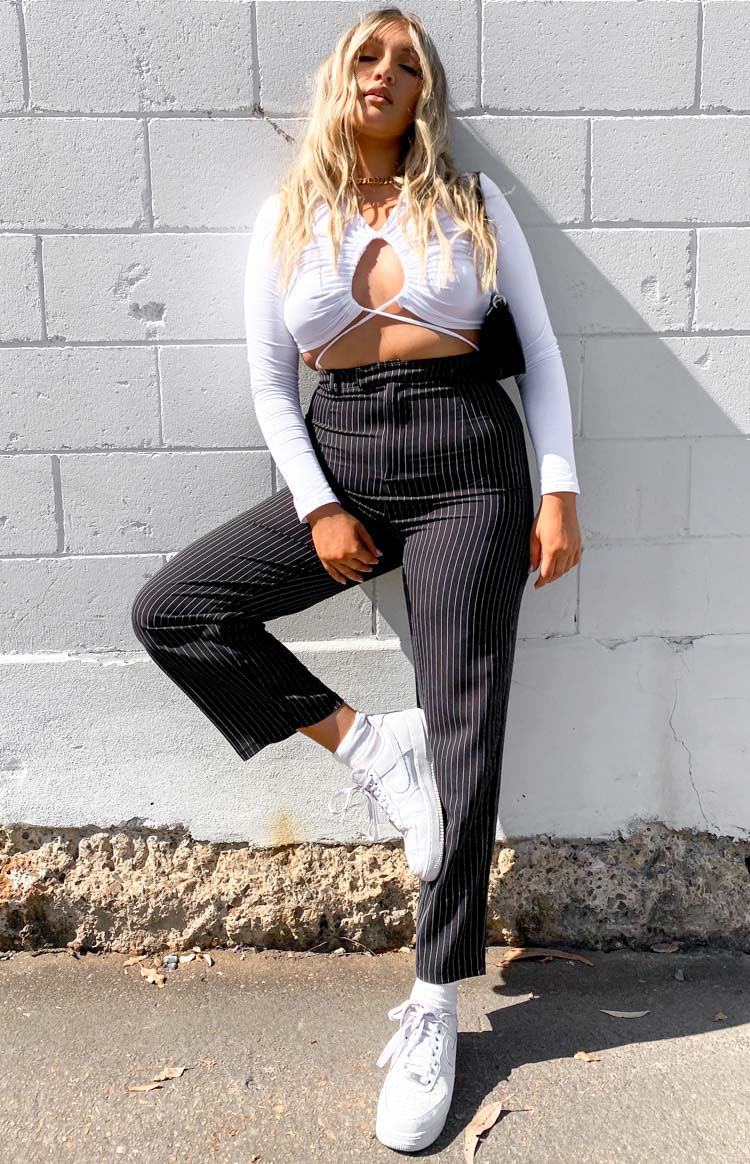 Serena Crop Top White Image