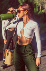 Serena Crop Top White Image