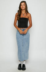 Sue Black Tube Top Image