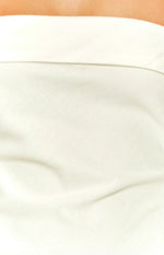 Summer Cream Midi Dress Image