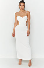 Tamara White Maxi Dress Image